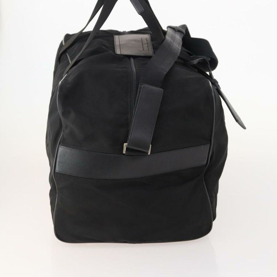 【日本直送】PRADA 波士頓包 尼龍 黑色 銀色 正品 yk20263A-3