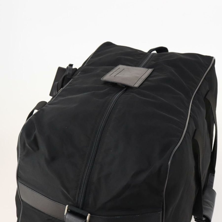 【日本直送】PRADA 波士頓包 尼龍 黑色 銀色 正品 yk20263A-5
