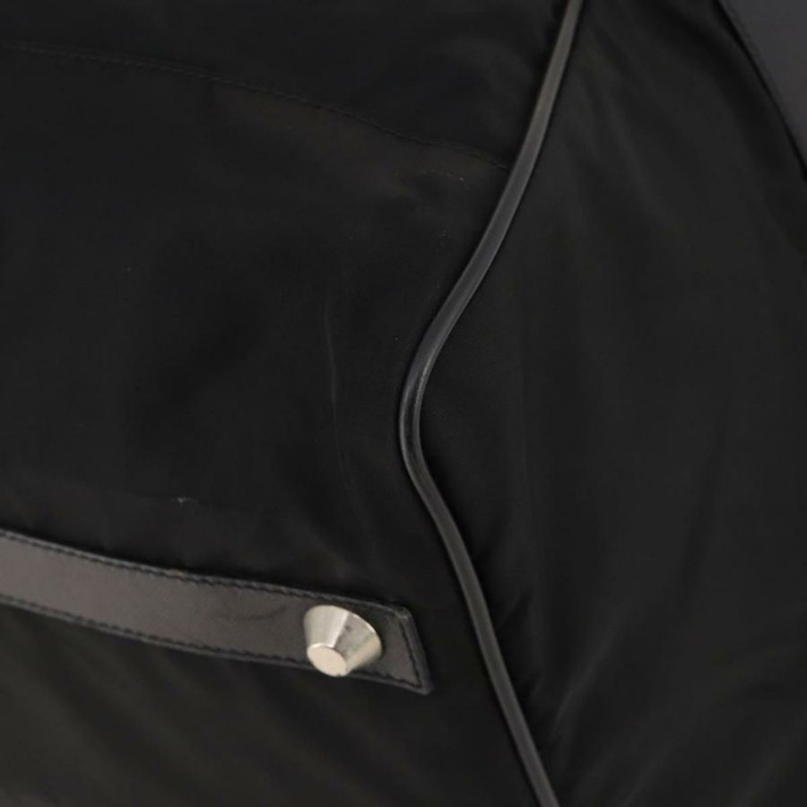 【日本直送】PRADA 波士頓包 尼龍 黑色 銀色 正品 yk20263A-15