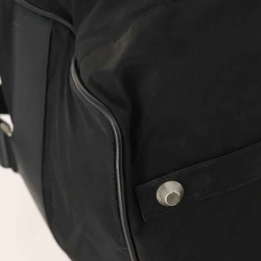 【日本直送】PRADA 波士頓包 尼龍 黑色 銀色 正品 yk20263A-16