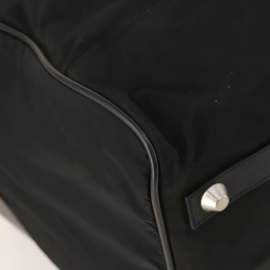 【日本直送】PRADA 波士頓包 尼龍 黑色 銀色 正品 yk20263A-18