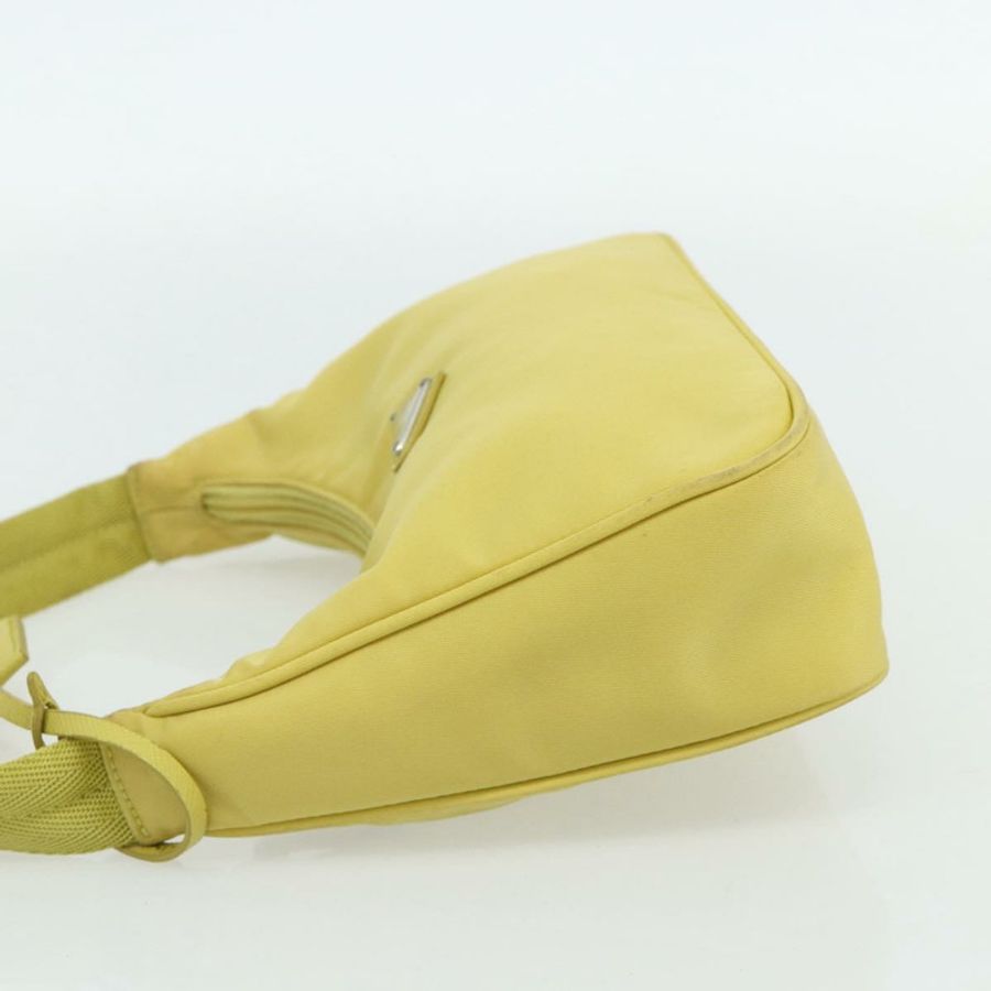 【日本直送】PRADA 尼龍黃色手提包 正品 ka4300A-2