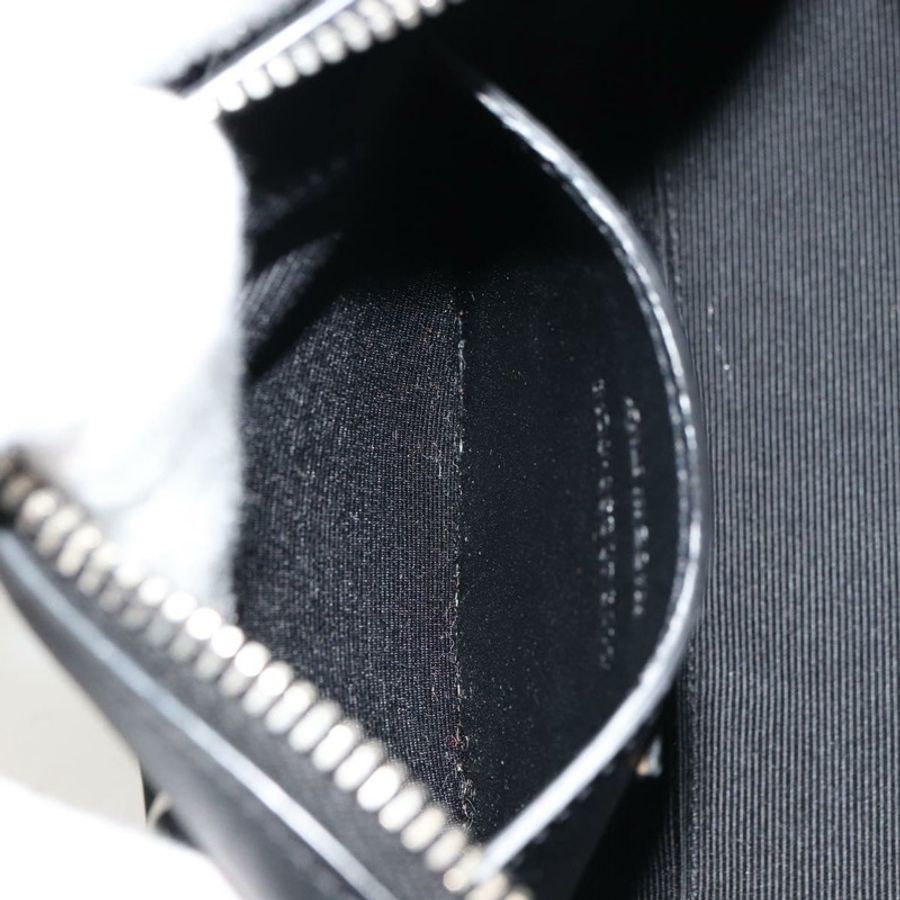 【日本直送】SAINT LAURENT Duffle Toy 手提包 皮革 2way 黑色 銀色 Auth bs35119-24
