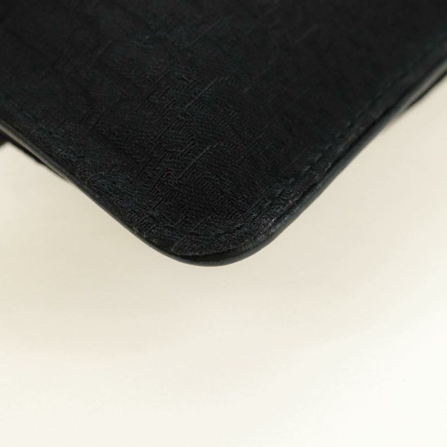 【日本直送】Christian Dior Trotter帆布斜背包 黑色銀色 正品 yk20371SAV-15