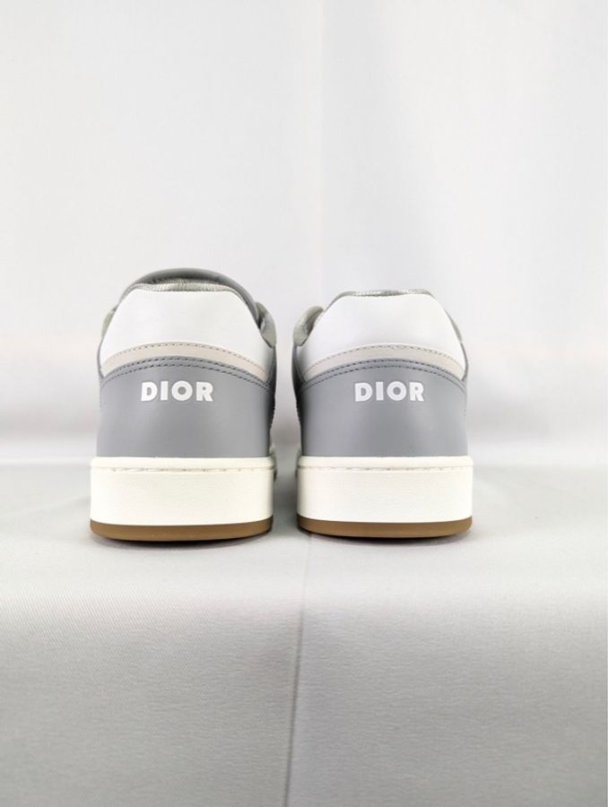 莉亞精品♡ DIOR B27 Uptown 灰白低筒運動鞋 #44 近新美品-3