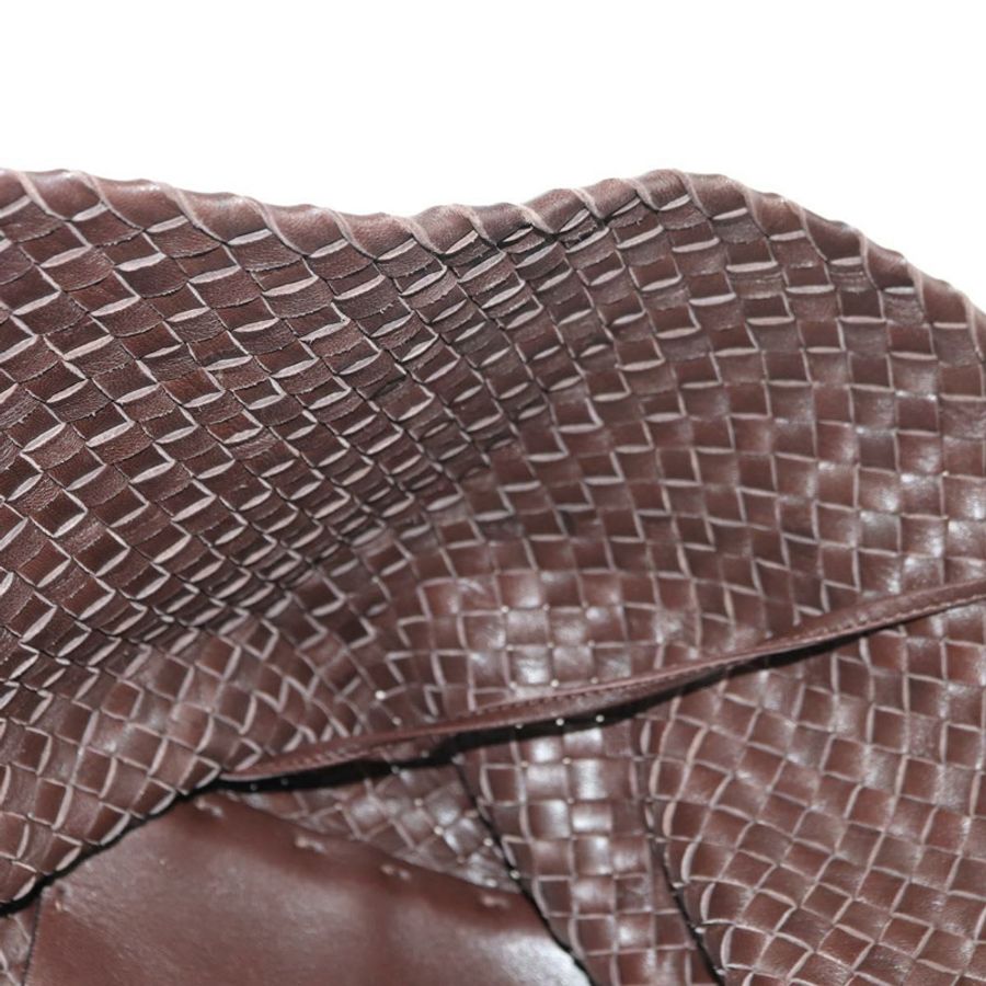 【日本直送】BOTTEGA VENETA INTRECCIATO Cabas MM 手提包 皮革 棕色 115664 正品 yk20402SAV-21