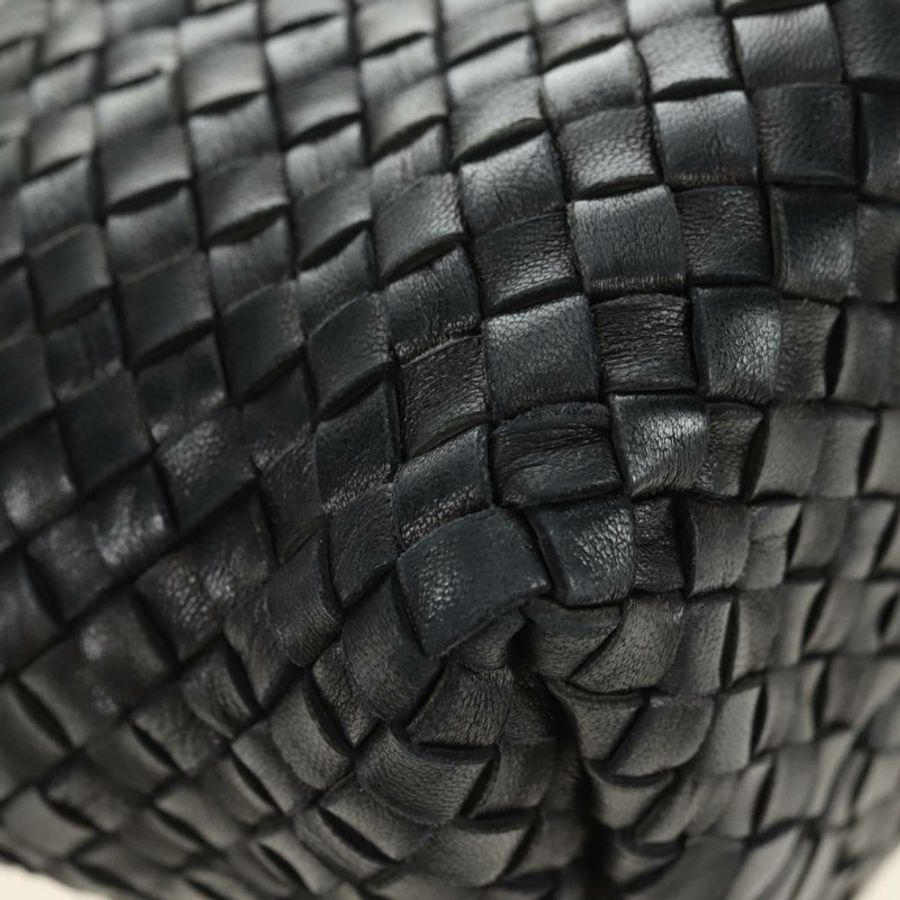 【日本直送】BOTTEGA VENETA INTRECCIATO Cabas PM 手袋,黑色皮革,貨號 141498,正品 yk20364SAV-8