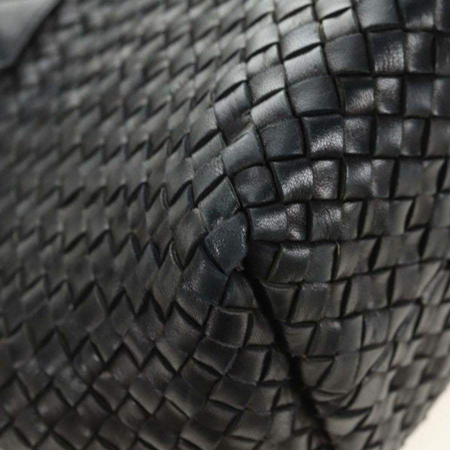 【日本直送】BOTTEGA VENETA INTRECCIATO Cabas PM 手袋,黑色皮革,貨號 141498,正品 yk20364SAV-14