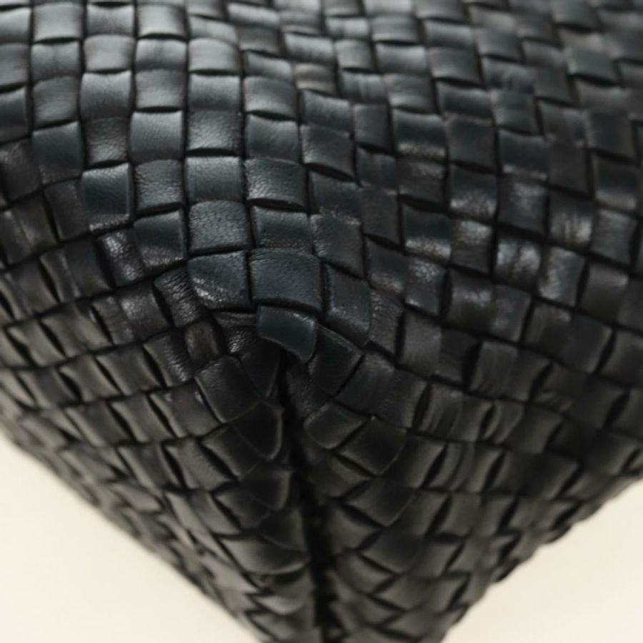 【日本直送】BOTTEGA VENETA INTRECCIATO Cabas PM 手袋,黑色皮革,貨號 141498,正品 yk20364SAV-15