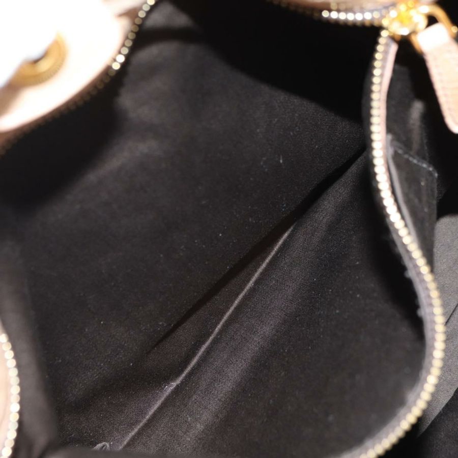 【日本直送】Miu Miu 皮革肩背包,金色米色,正品 yk20378SAM-21