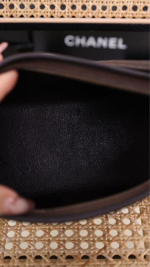 Hermes Herlingot勃艮第红牛皮三角单肩包-7