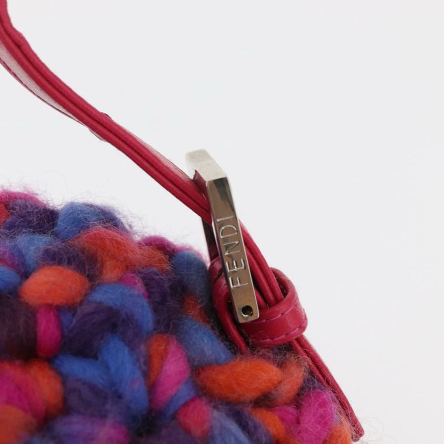 【日本直送】FENDI Mamma Baguette 單肩包 羊毛 多色 正品 yk20424SM-18