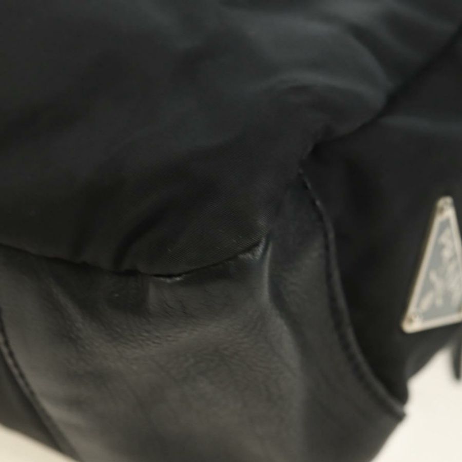 【日本直送】PRADA 單肩包 尼龍 黑色 銀色 正品 yk20454SAV-17