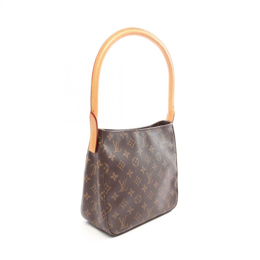 路易威登 Looping MM 單肩手提包 M51146 Monogram 帆布皮革二手 LV-1