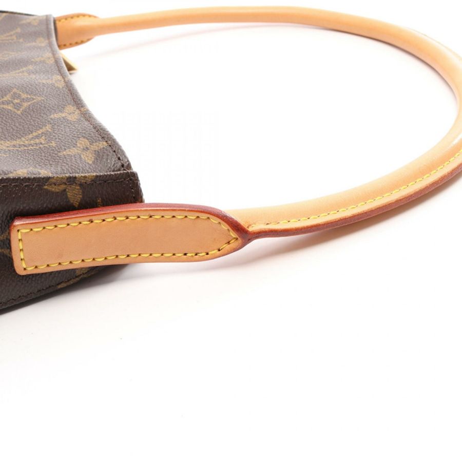 路易威登 Looping MM 單肩手提包 M51146 Monogram 帆布皮革二手 LV-8
