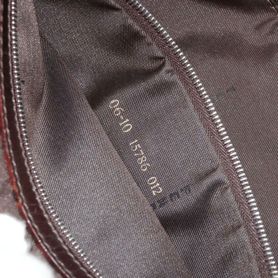 【日本直送】FENDI Zucca帆布手提包 黑色棕色 正品 gh2047-11