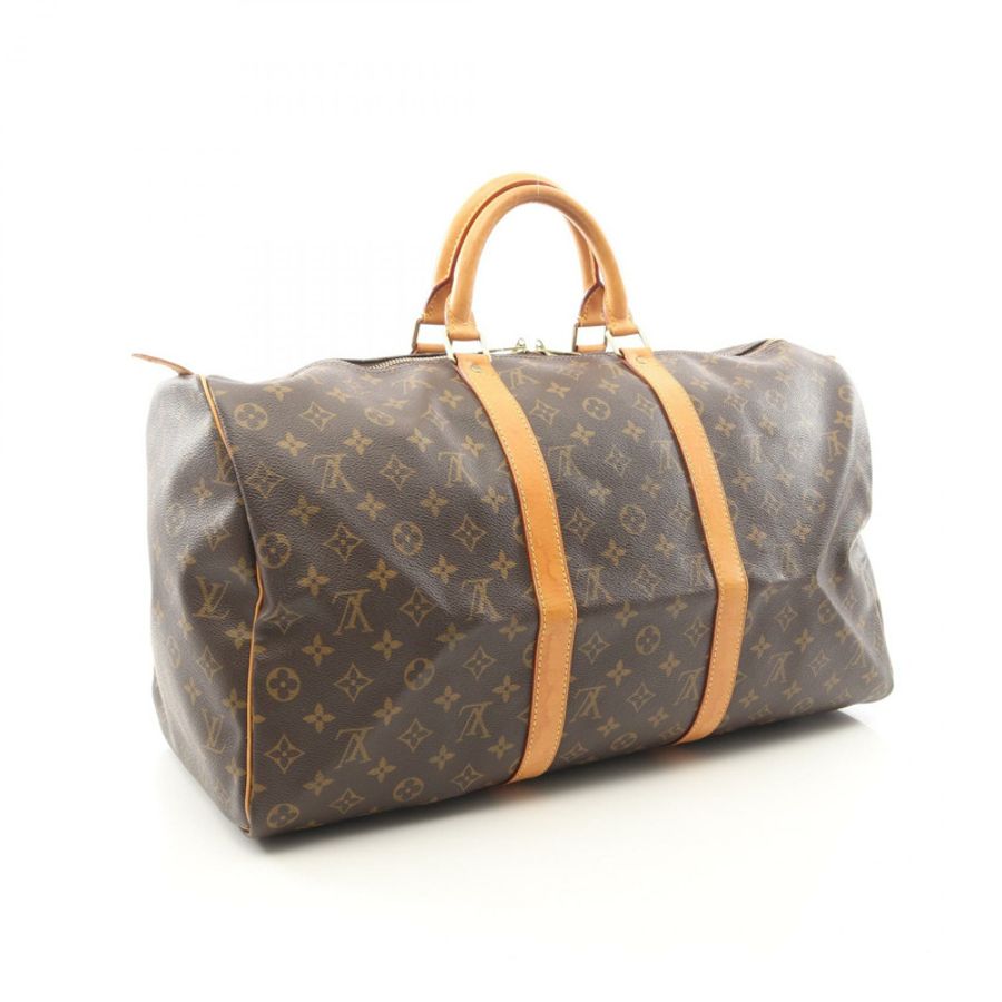 路易威登 Keepall 50 旅行手提包 M41426 Monogram 帆布皮革二手-1