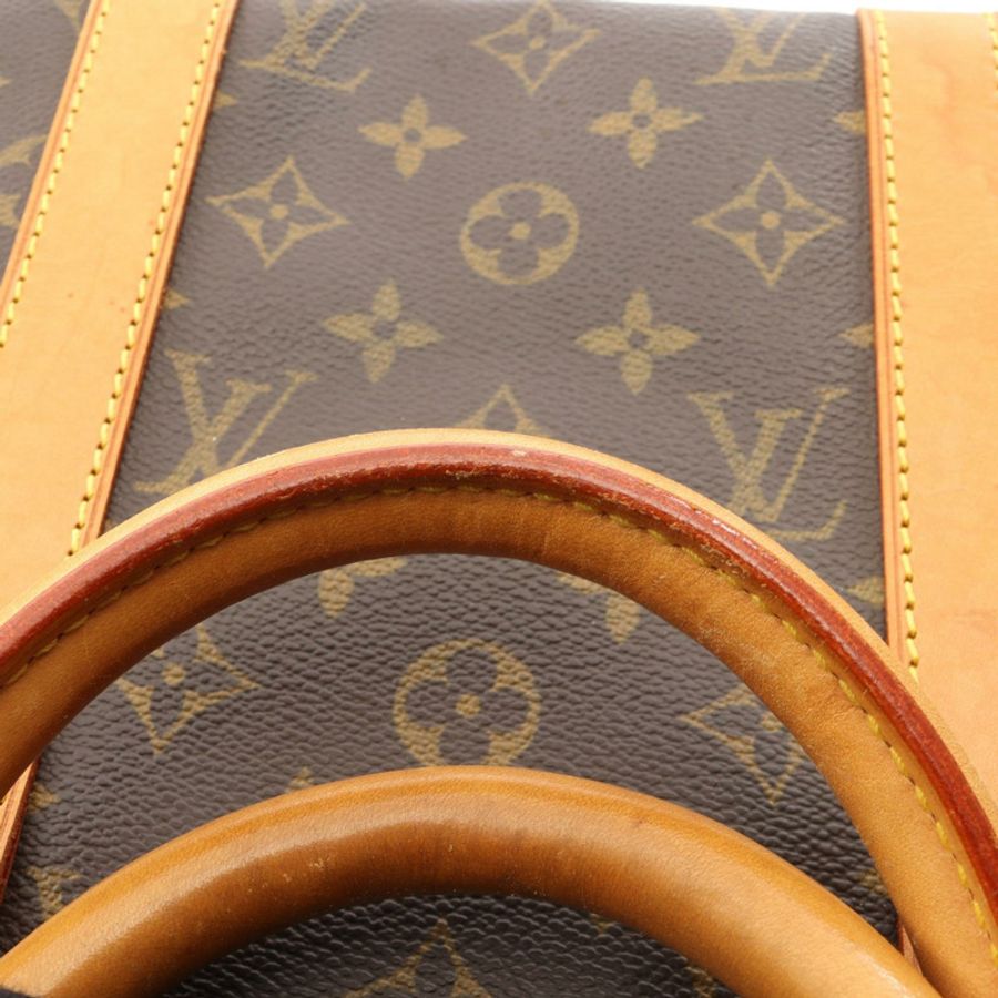 路易威登 Keepall 50 旅行手提包 M41426 Monogram 帆布皮革二手-10