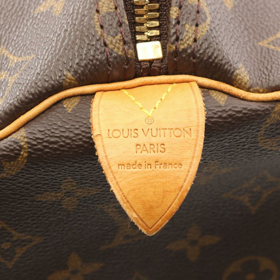 路易威登 Keepall50 旅行包 M41426 Monogram 帆布皮革棕色二手 LV-3