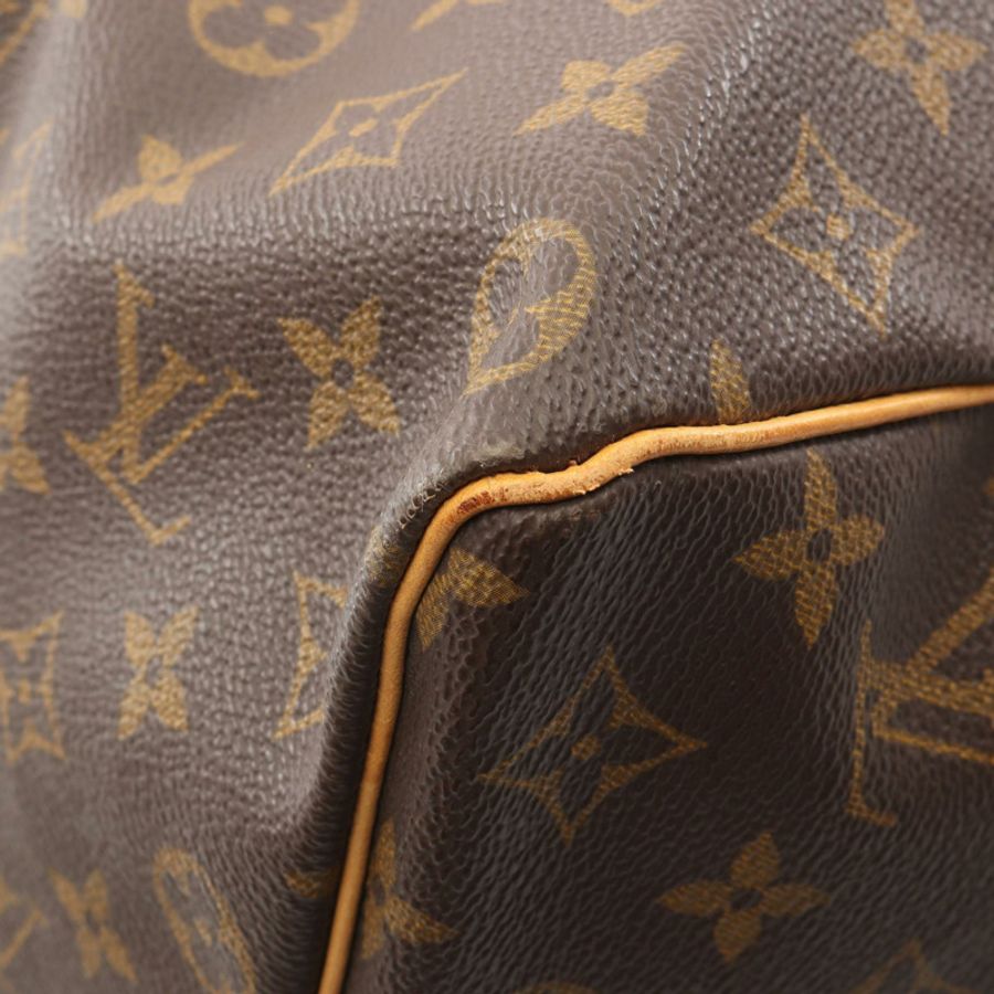 路易威登 Keepall50 旅行包 M41426 Monogram 帆布皮革棕色二手 LV-5