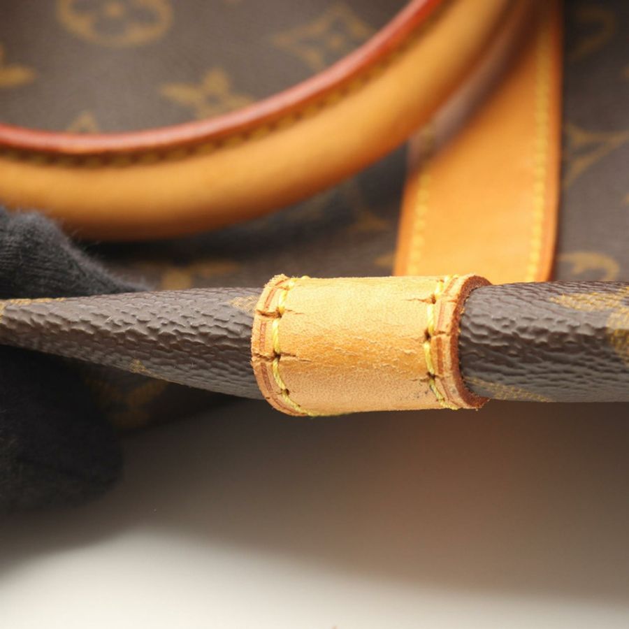 路易威登 Keepall50 旅行包 M41426 Monogram 帆布皮革棕色二手 LV-11