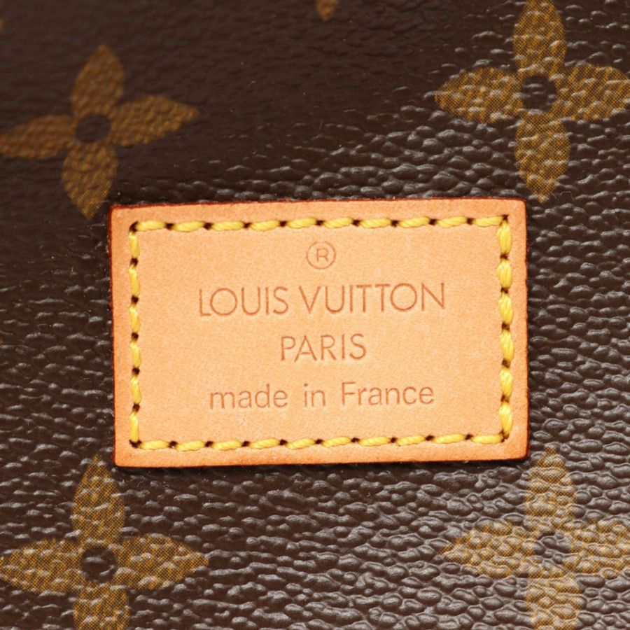 路易威登 Saumur 30 肩背包 M42256 Monogram 帆布皮革棕色 LV-4