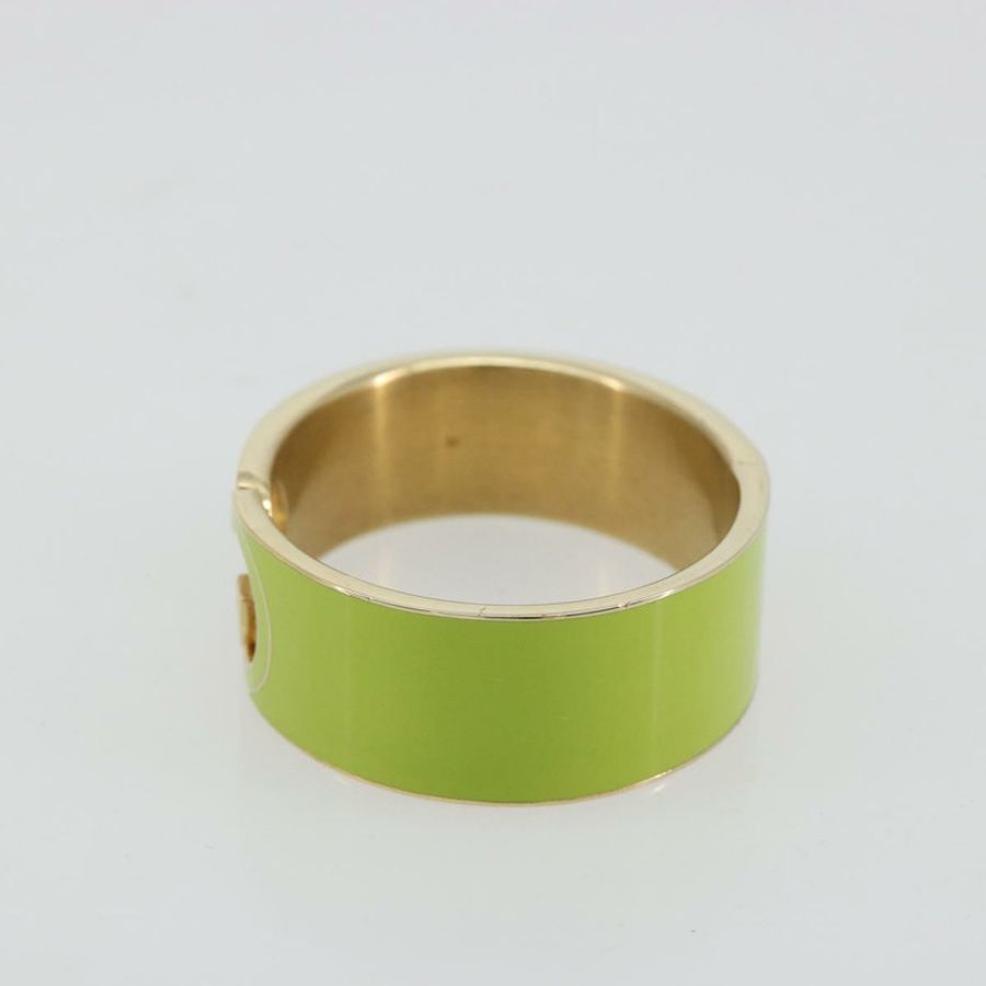 【日本直送】GUCCI 金屬手環 S 綠色 Auth yk20445M-2