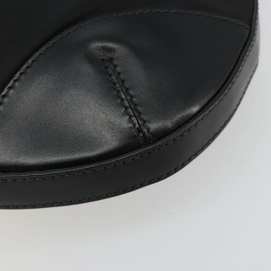 【日本直送】PRADA 單肩包 尼龍 黑色 銀色 正品 yk20451SAM-15