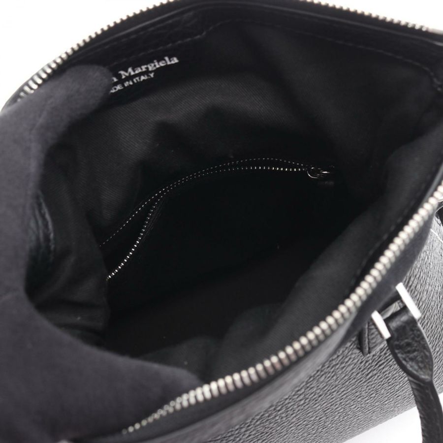 Maison Margiela 5AC Mini Bag 2WAY Handbag S56WG0082P4455T8013 皮革 黑色 二手 女士-2