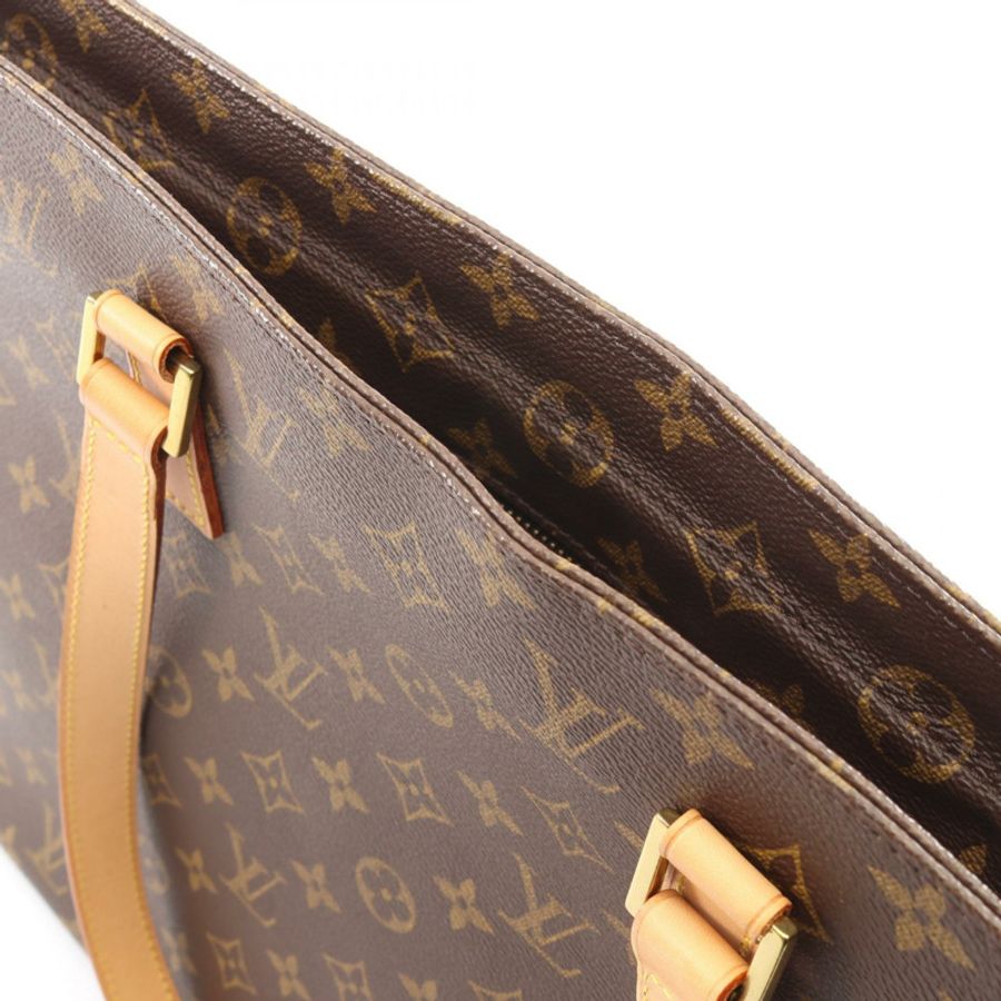 路易威登 Luco 手提單肩包 M51155 Monogram 帆布皮革棕色二手-5