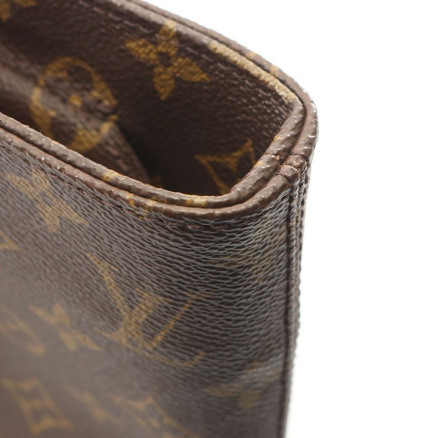 路易威登 Luco 手提單肩包 M51155 Monogram 帆布皮革棕色二手-6