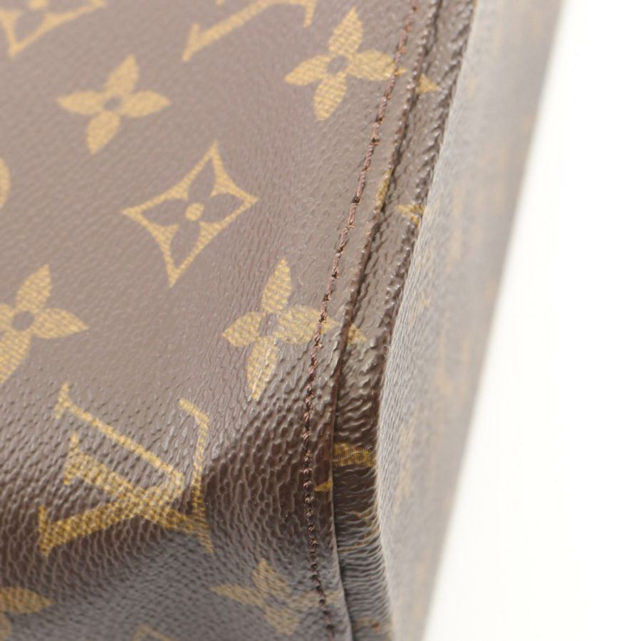 路易威登 Luco 手提單肩包 M51155 Monogram 帆布皮革棕色二手-7