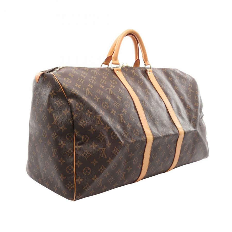 路易威登 Keepall 60 旅行手提包 M41422 Monogram 帆布皮革二手-1