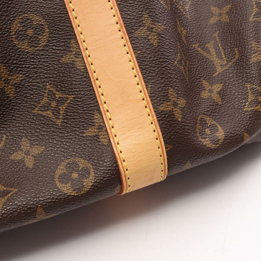 路易威登 Keepall 60 旅行手提包 M41422 Monogram 帆布皮革二手-12