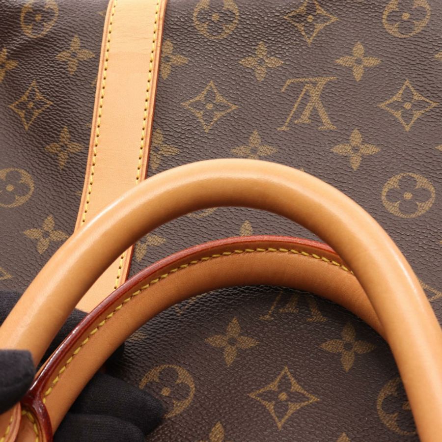 路易威登 Keepall 60 旅行手提包 M41422 Monogram 帆布皮革二手-14