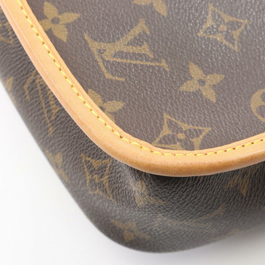 路易威登 Sologne 單肩斜背包 M42250 Monogram 帆布皮革二手-5