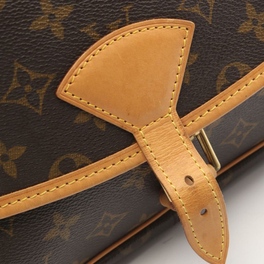路易威登 Sologne 單肩斜背包 M42250 Monogram 帆布皮革二手-8