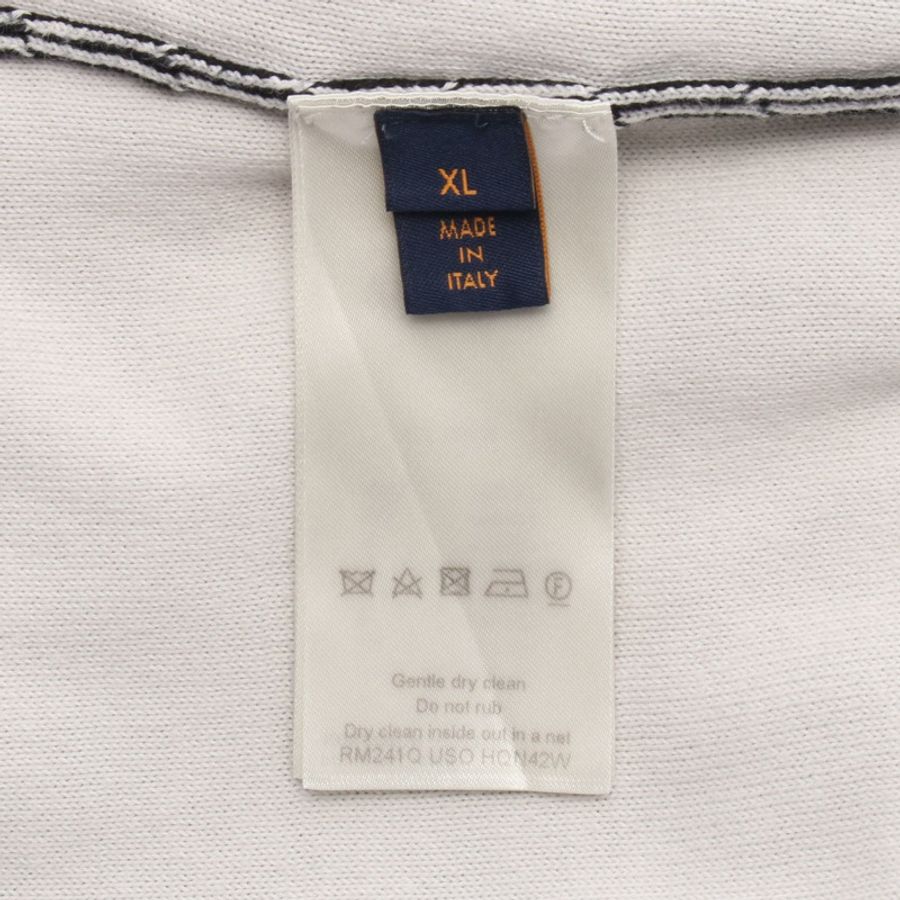 路易威登漸層Monogram針織衫 RM241Q USO HQN42W 棉黑色 二手 #XL-4