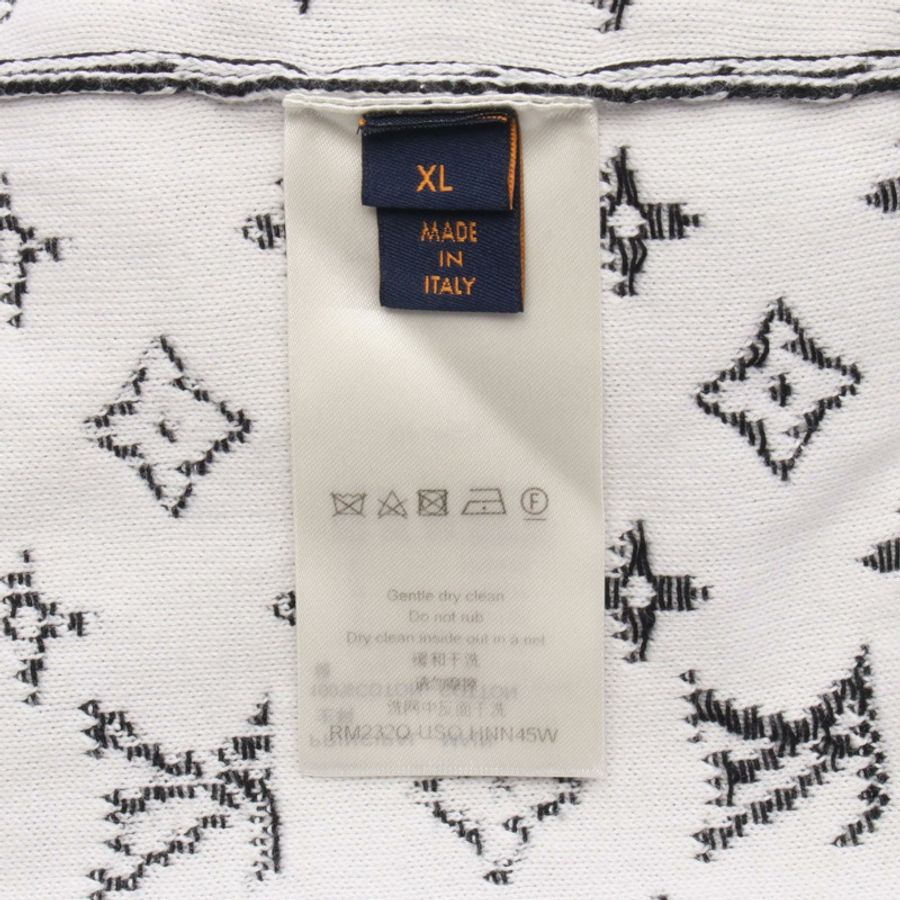 路易威登 Monogram 漸層針織連帽衫 RM232Q USO HNN45W 棉 二手 #XL LV-4