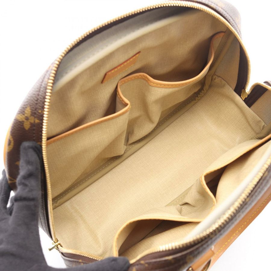路易威登 Trouville 手提包 M42228 Monogram PVC 塗層帆布皮革 二手-2