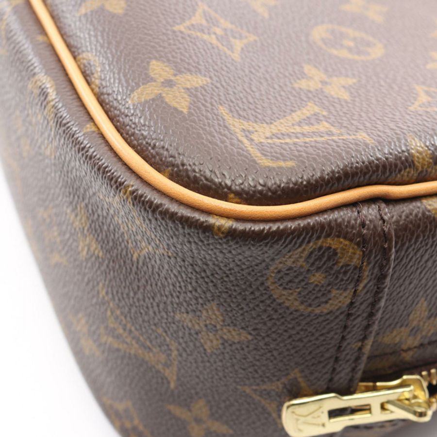 路易威登 Trouville 手提包 M42228 Monogram PVC 塗層帆布皮革 二手-9