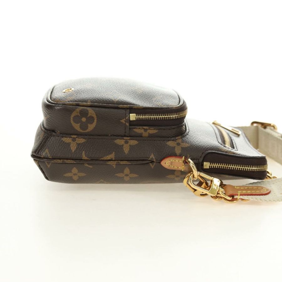 【日本直送】路易威登 Monogram Utility 斜背包 M80746 LV Auth ka4594V-3