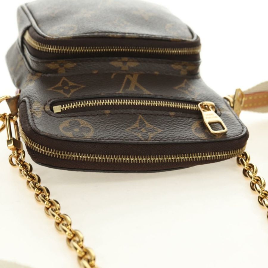【日本直送】路易威登 Monogram Utility 斜背包 M80746 LV Auth ka4594V-5