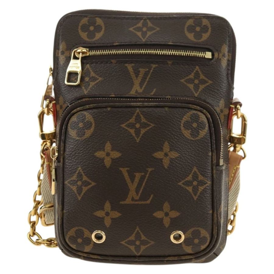 【日本直送】路易威登 Monogram Utility 斜背包 M80746 LV Auth ka4594V-12