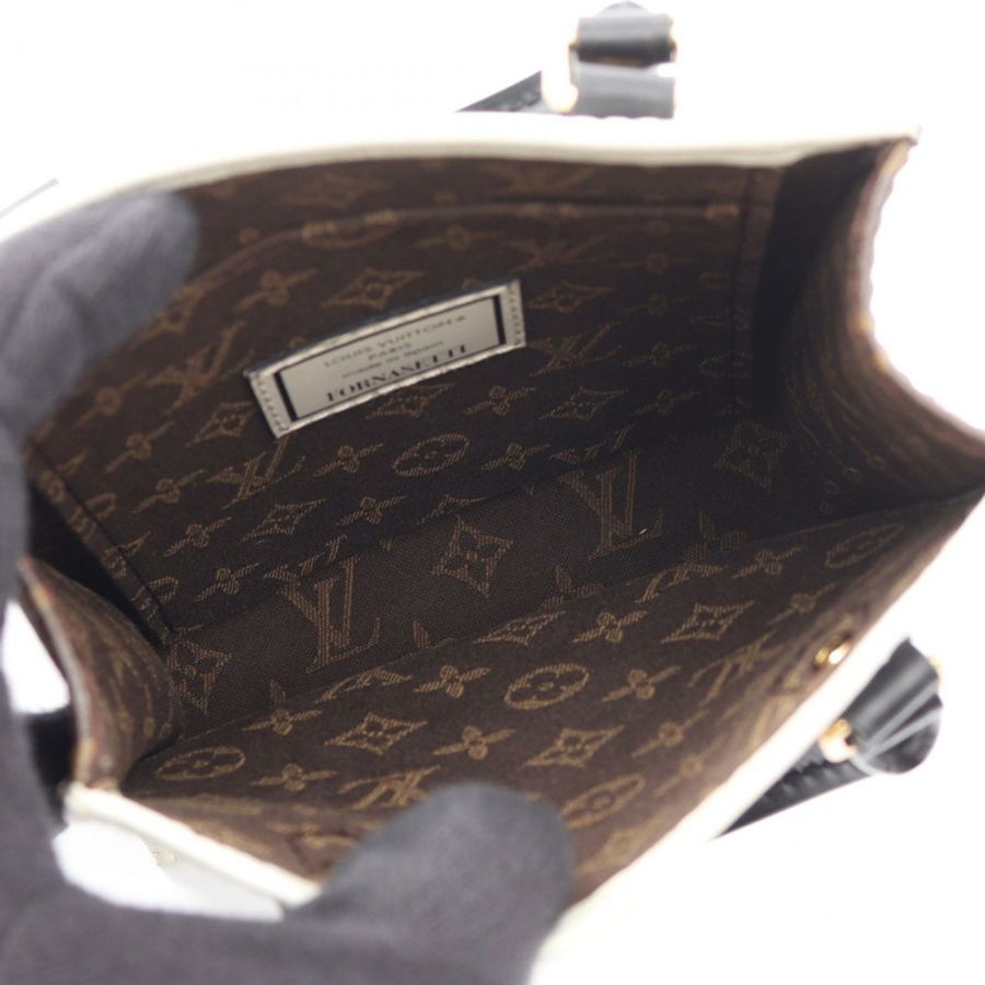 路易威登 FORNASETTI Petite Sac Plat 單肩手提包 M80991 Monogram 帆布-2