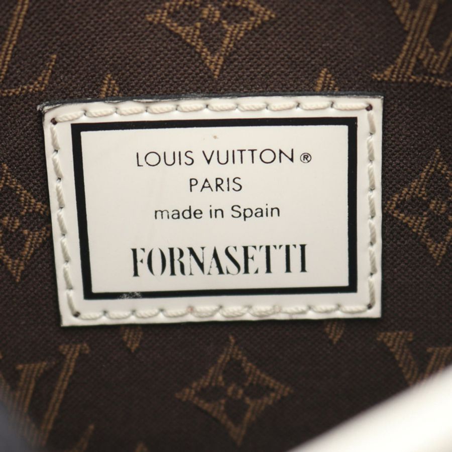 路易威登 FORNASETTI Petite Sac Plat 單肩手提包 M80991 Monogram 帆布-3