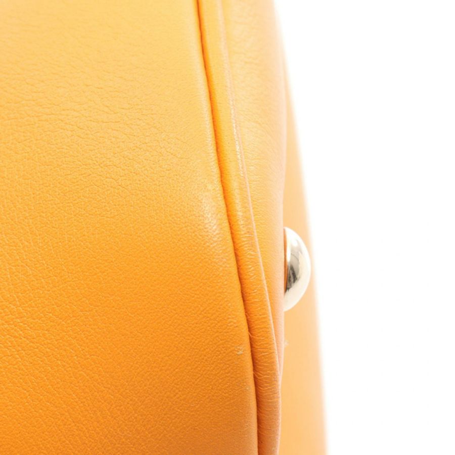 GUCCI Nice Microguccissima 肩挎斜背包 309617 皮革 橘色 二手-8