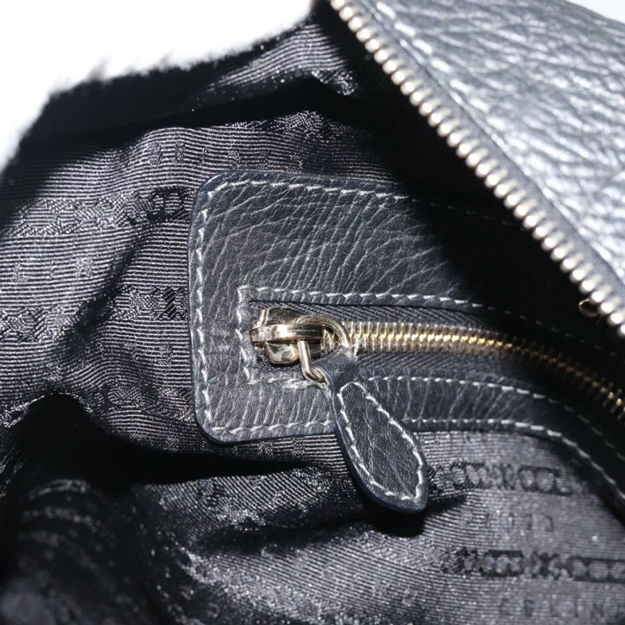 【日本直送】CELINE 手提包 皮革 黑色 金色 正品 bs35584A-20