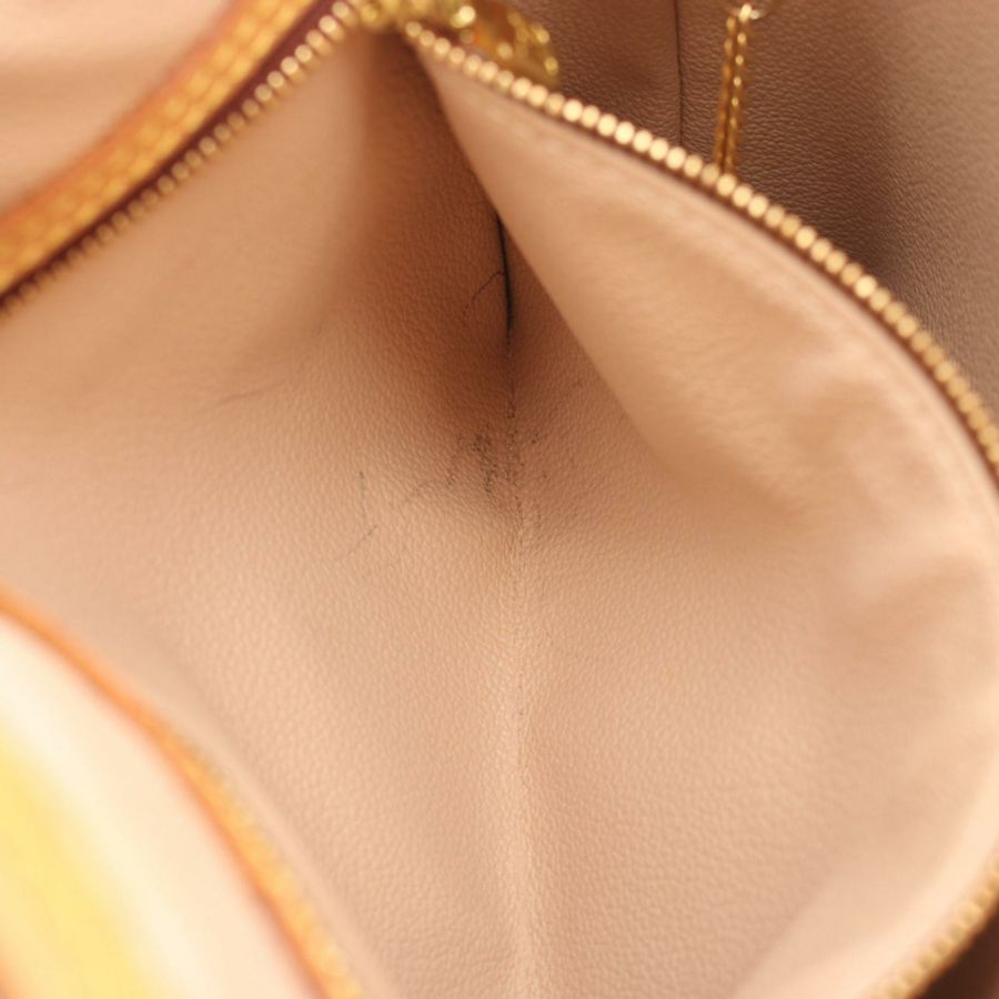 路易威登 (LOUIS VUITTON) 水桶包 PM 手提單肩包 M42238 Monogram 皮革 棕色 二手-12