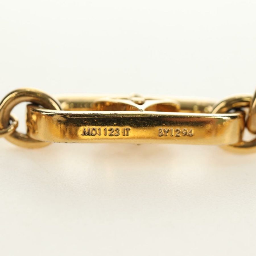 【日本直送】路易威登 My LV Chain GM 項鍊,金屬金色 M01123,LV 正品 bs35604M-10